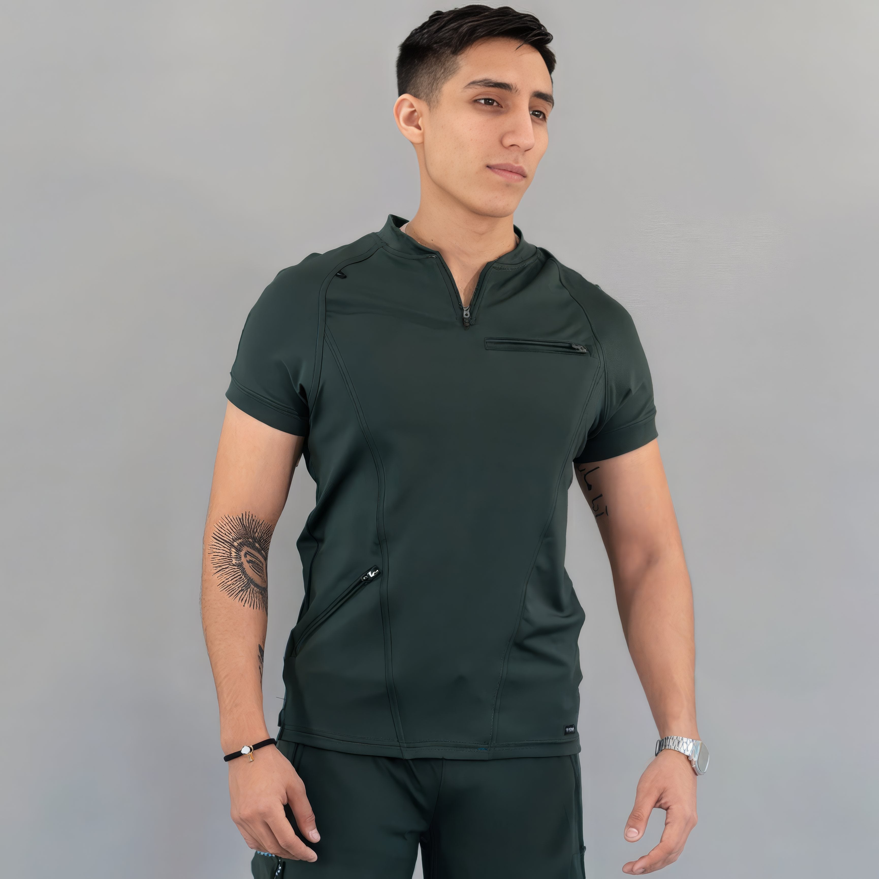 Filipina Quirúrgica 920 Hombre Verde sombra, Scrubs Super Stretch