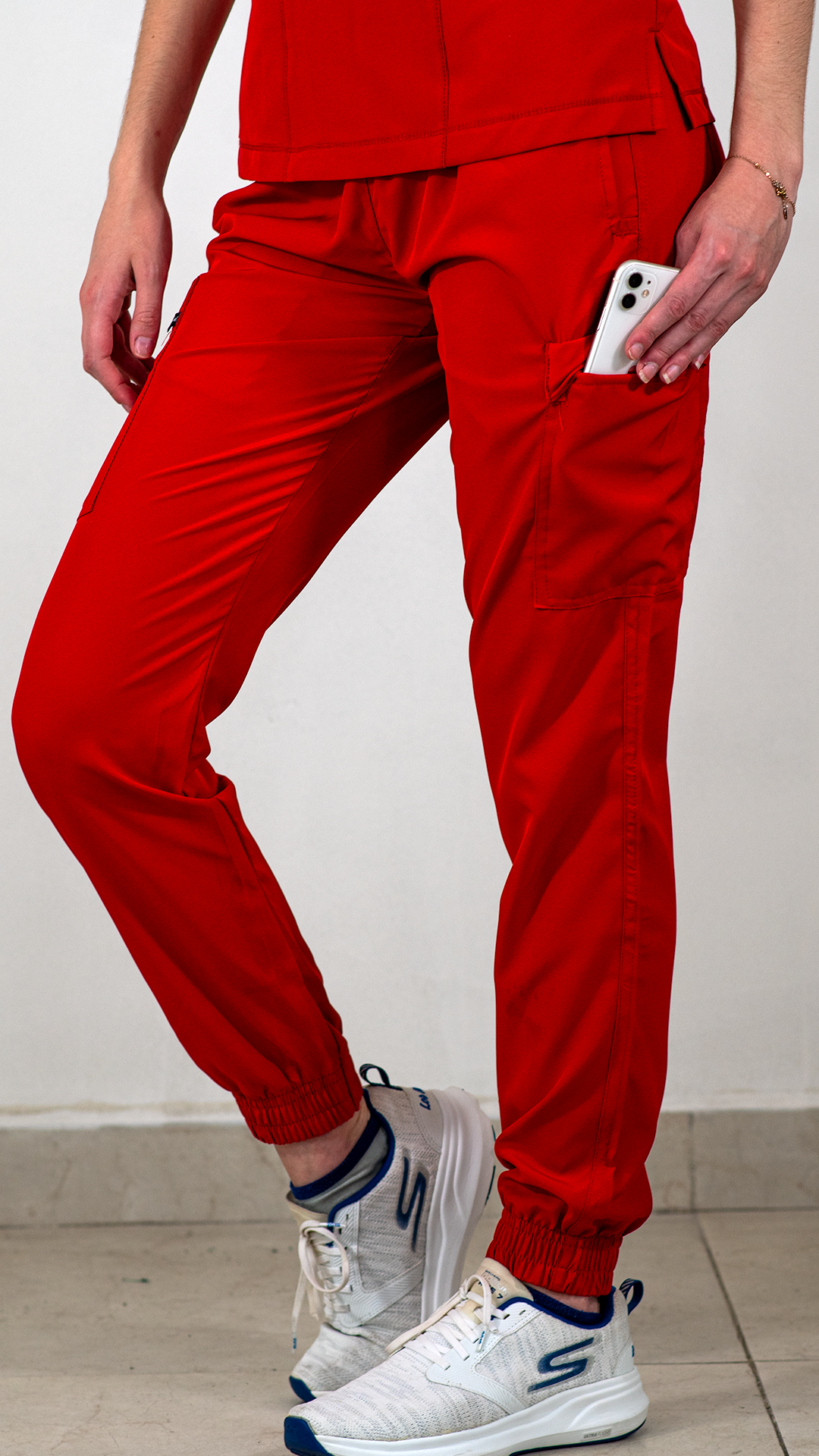 PANTALON JOGGER MUJER FCC ROJO - Scolari