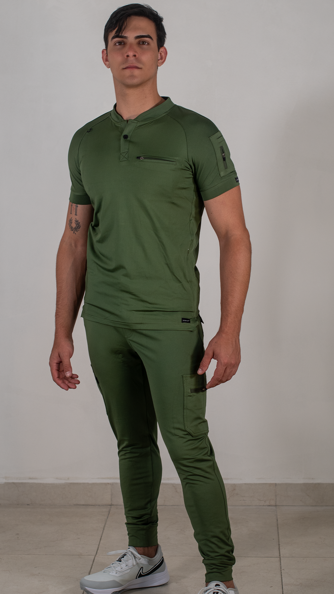 Pantalon Quirurgico Hombre 901 Super Stretch Terrarium Moss