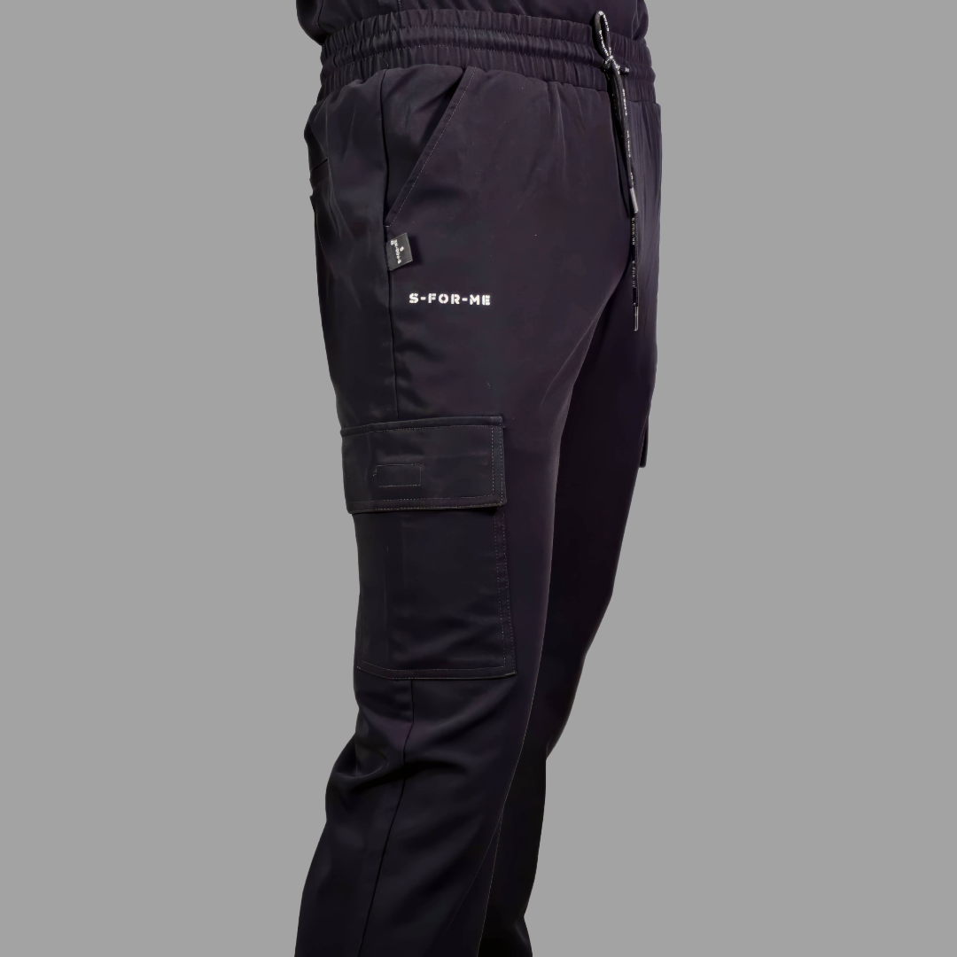 Jogger Quirurgico Antifluido Hombre, Scrubs 300 Negro