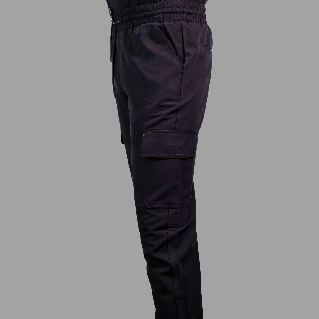 Jogger Quirurgico Antifluido Hombre, Scrubs 300 Negro
