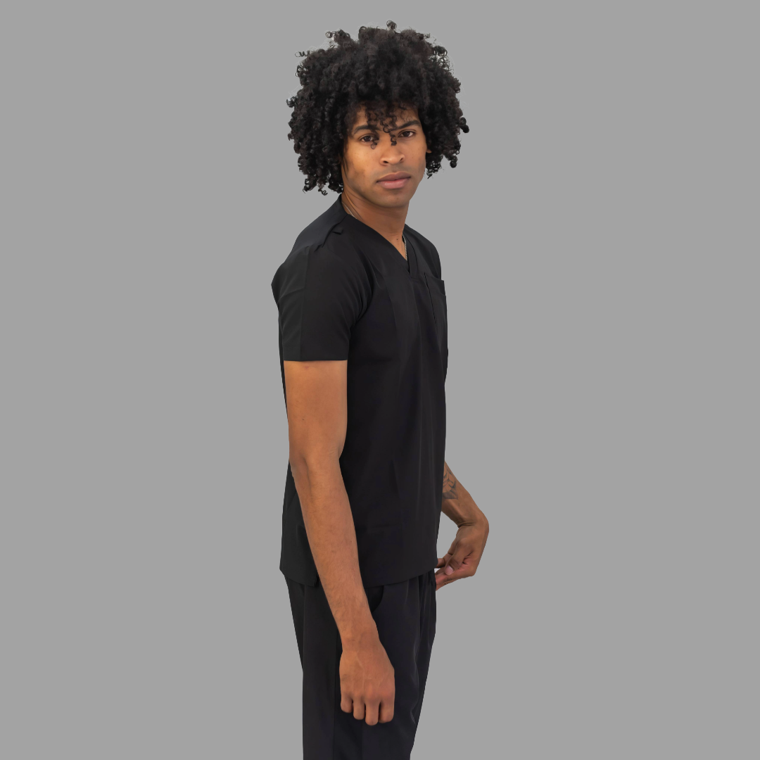 Filipina Hombre 530 Quirúrgica Negra, Scrubs 530