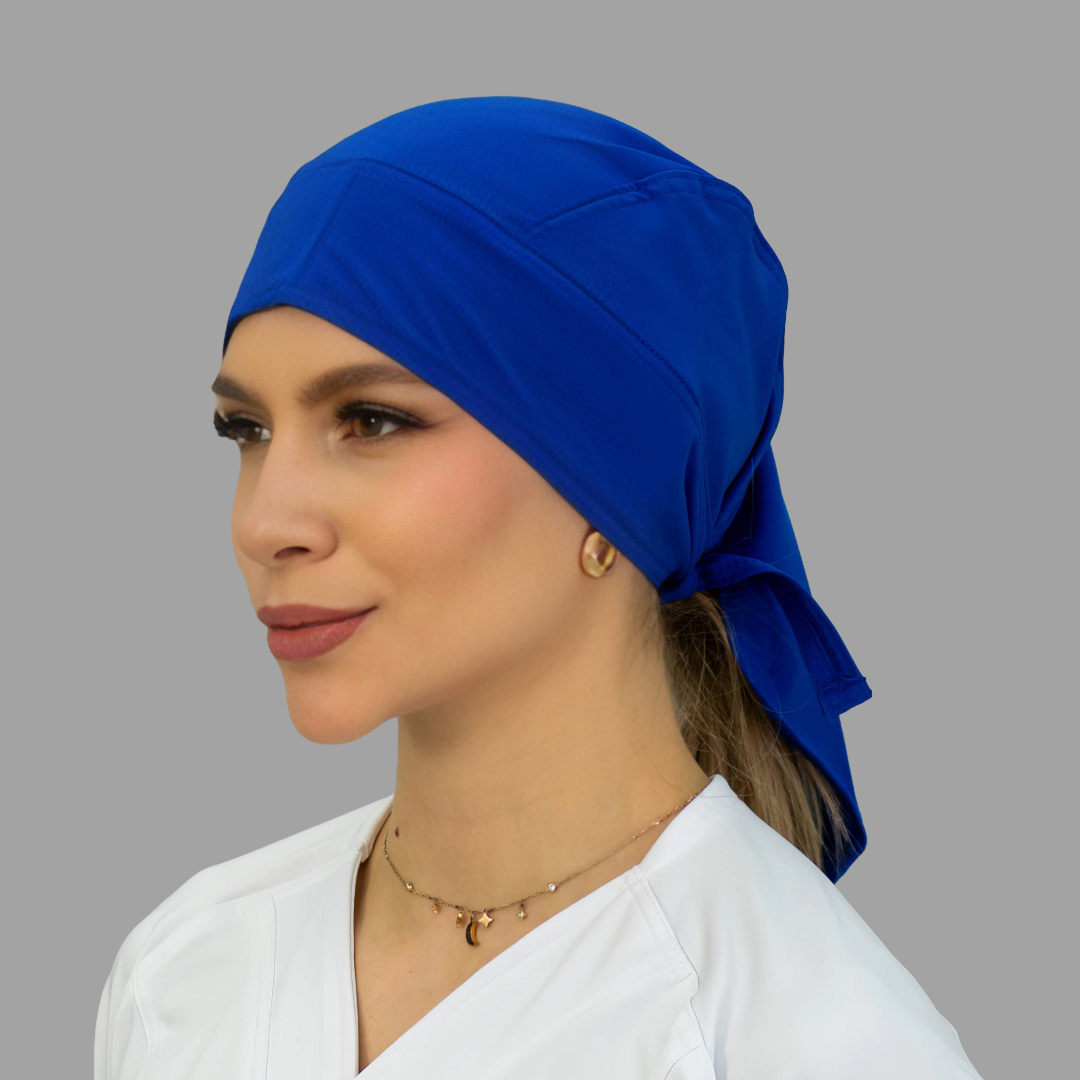 Gorro Quirúrgico Unisex Azul Rey Fourways