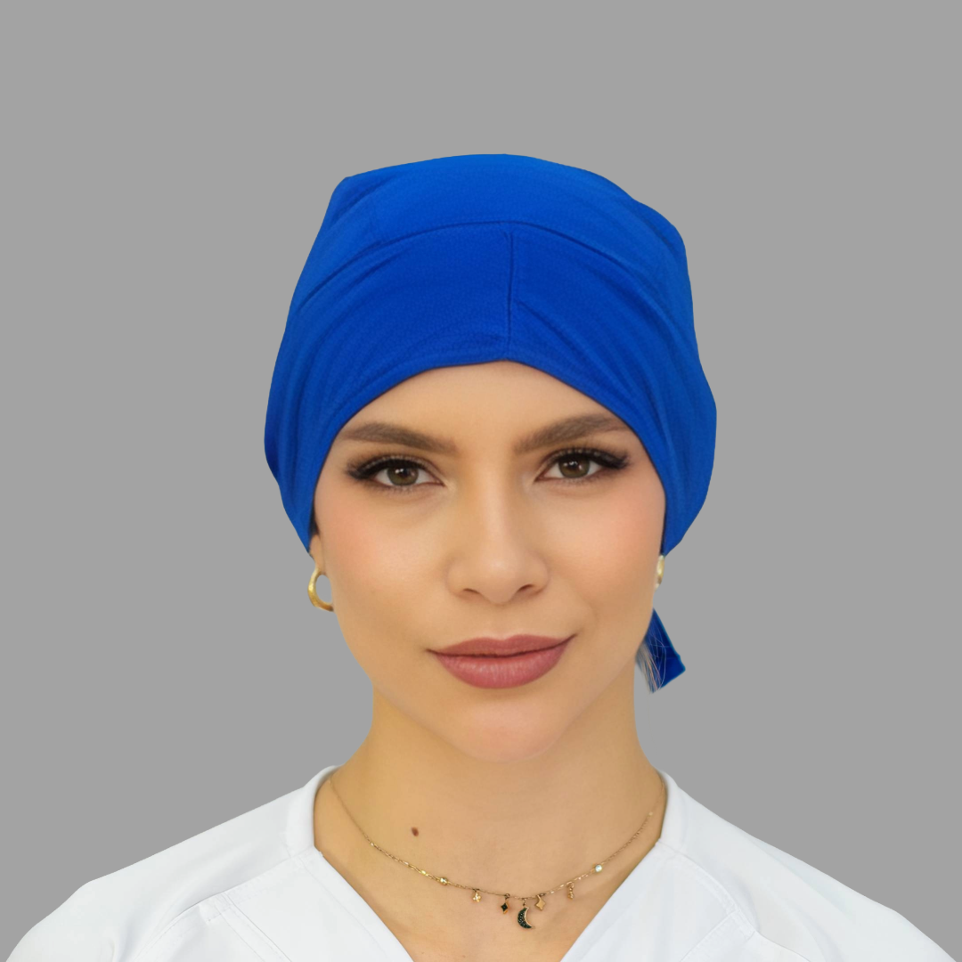 Gorro Quirúrgico Unisex Azul Rey Fourways