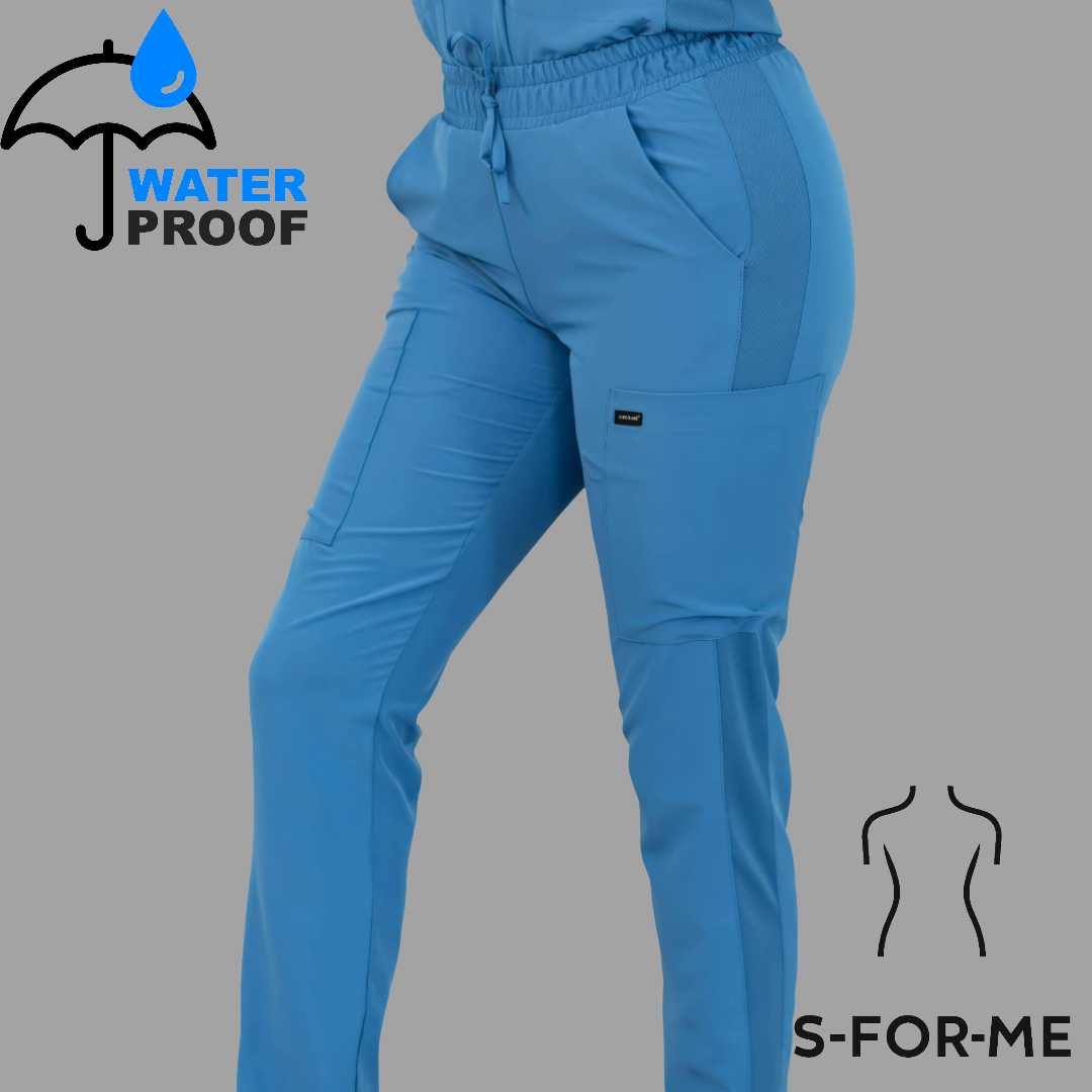 Pantalon Mujer 530 Quirúrgico Azul Plumbago Relaxed, Scrubs 530