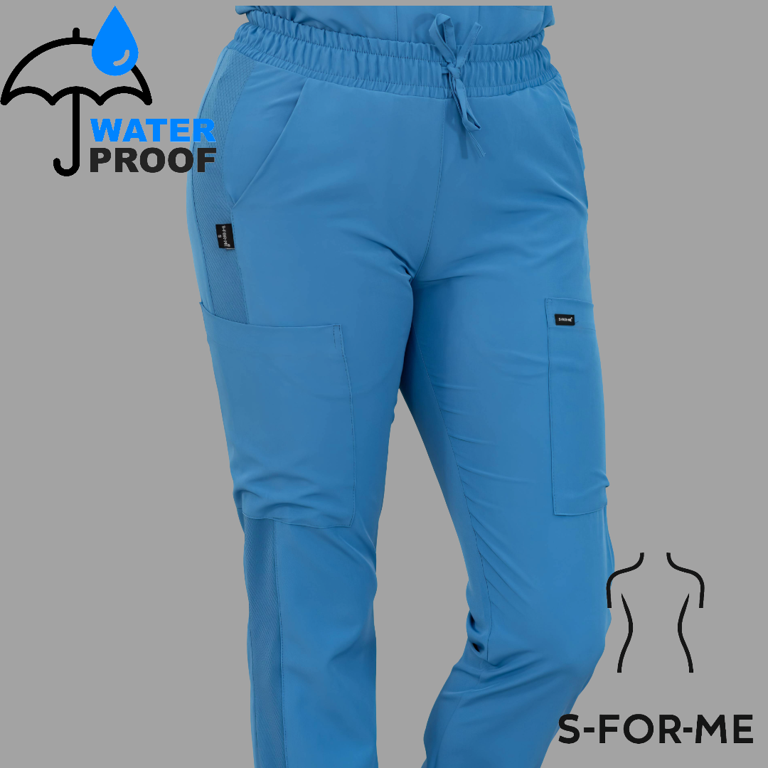 Pantalon Mujer 530 Quirúrgico Azul Plumbago Relaxed, Scrubs 530