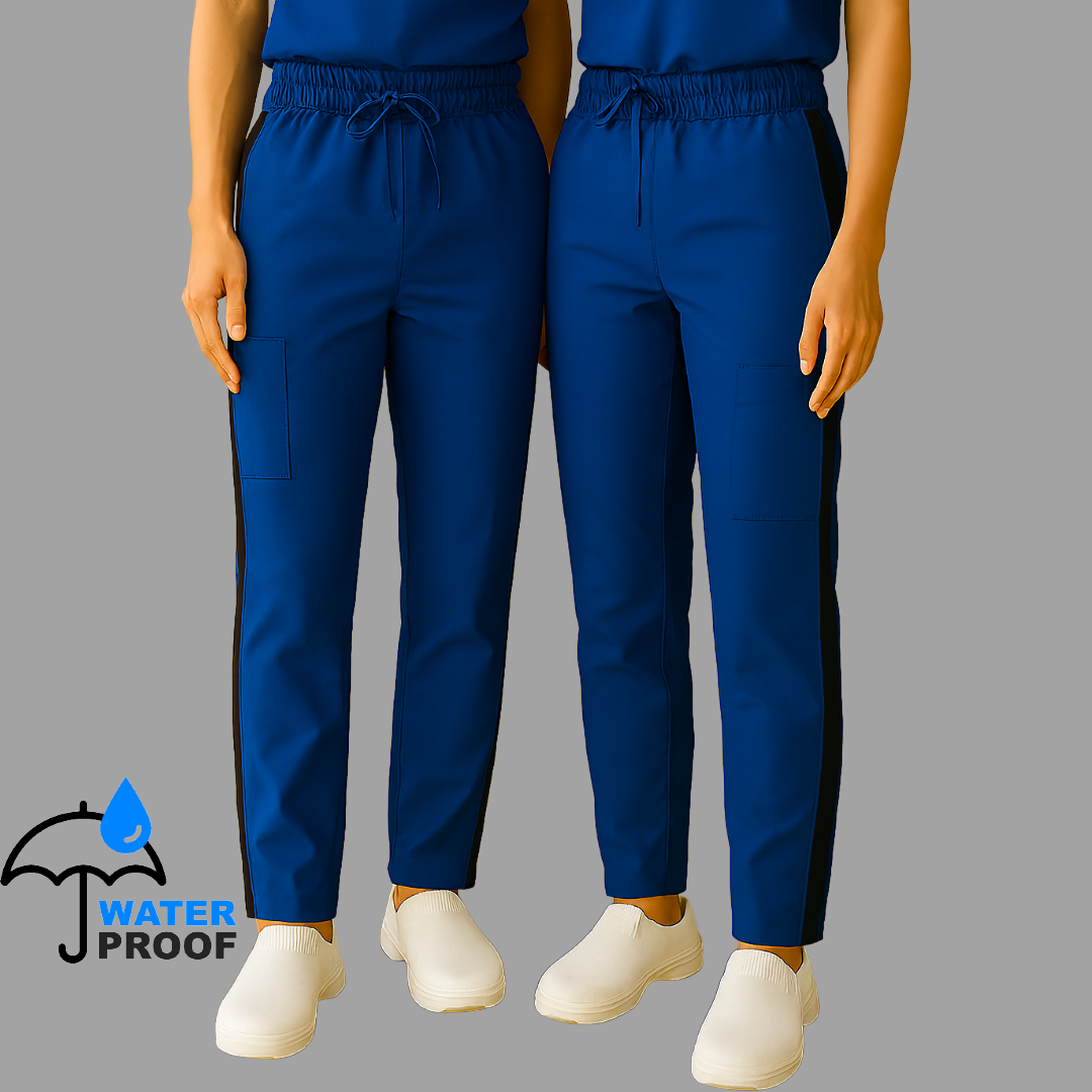 Pantalón Quirúrgico 500 Unisex Basic Azul Rey Antifluido-cloro resistente Scrubs 500 FW