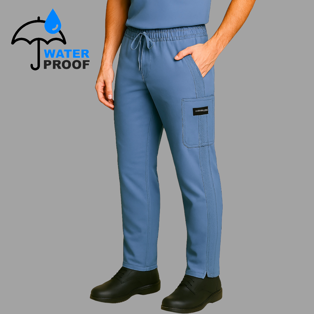 Pantalon Hombre 530 Quirúrgico Azul Plumbago Relaxed, Scrubs 530