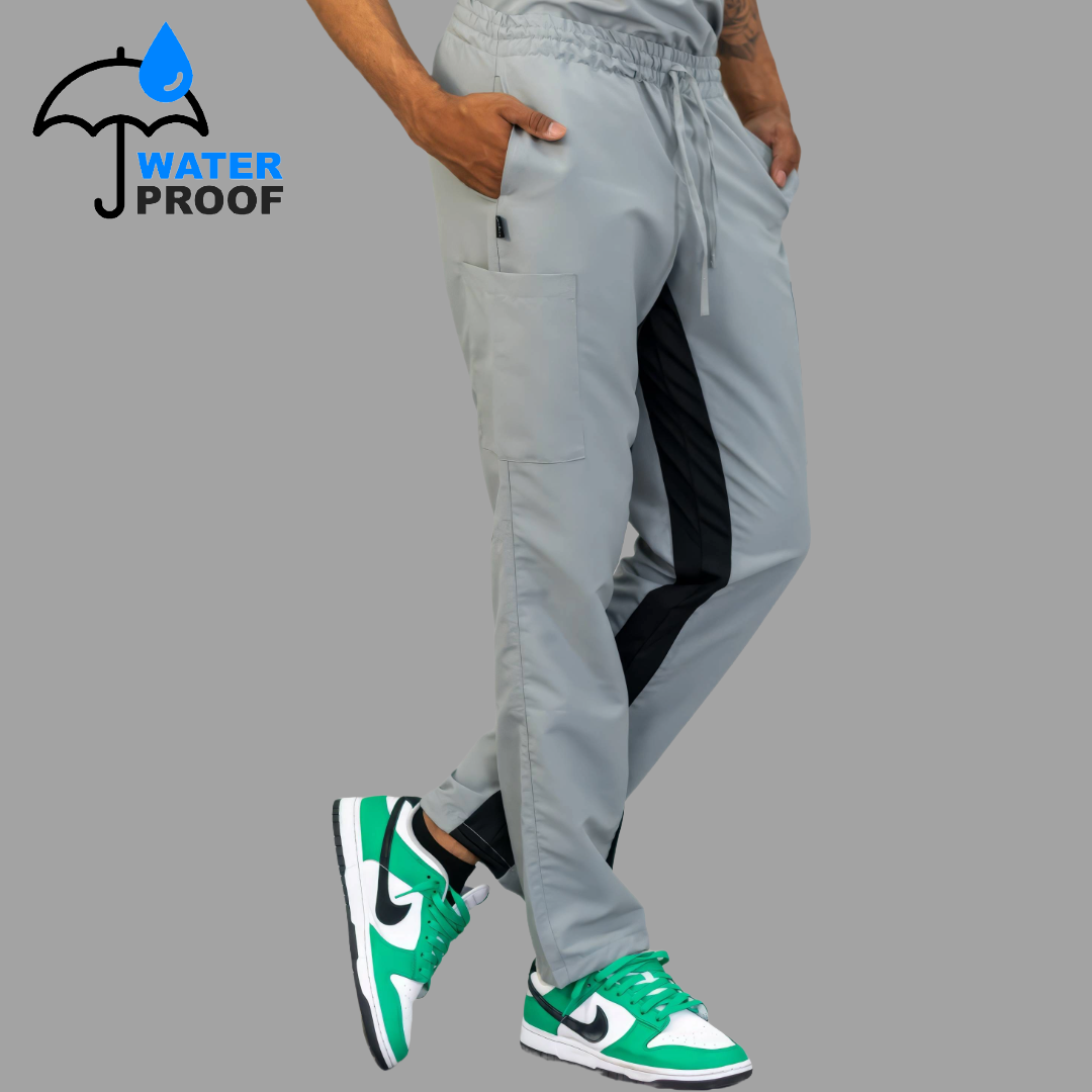 Pantalón Quirúrgico 500 Unisex Basic Gris Perla Antifluido-cloro resistente Scrubs 500 FW
