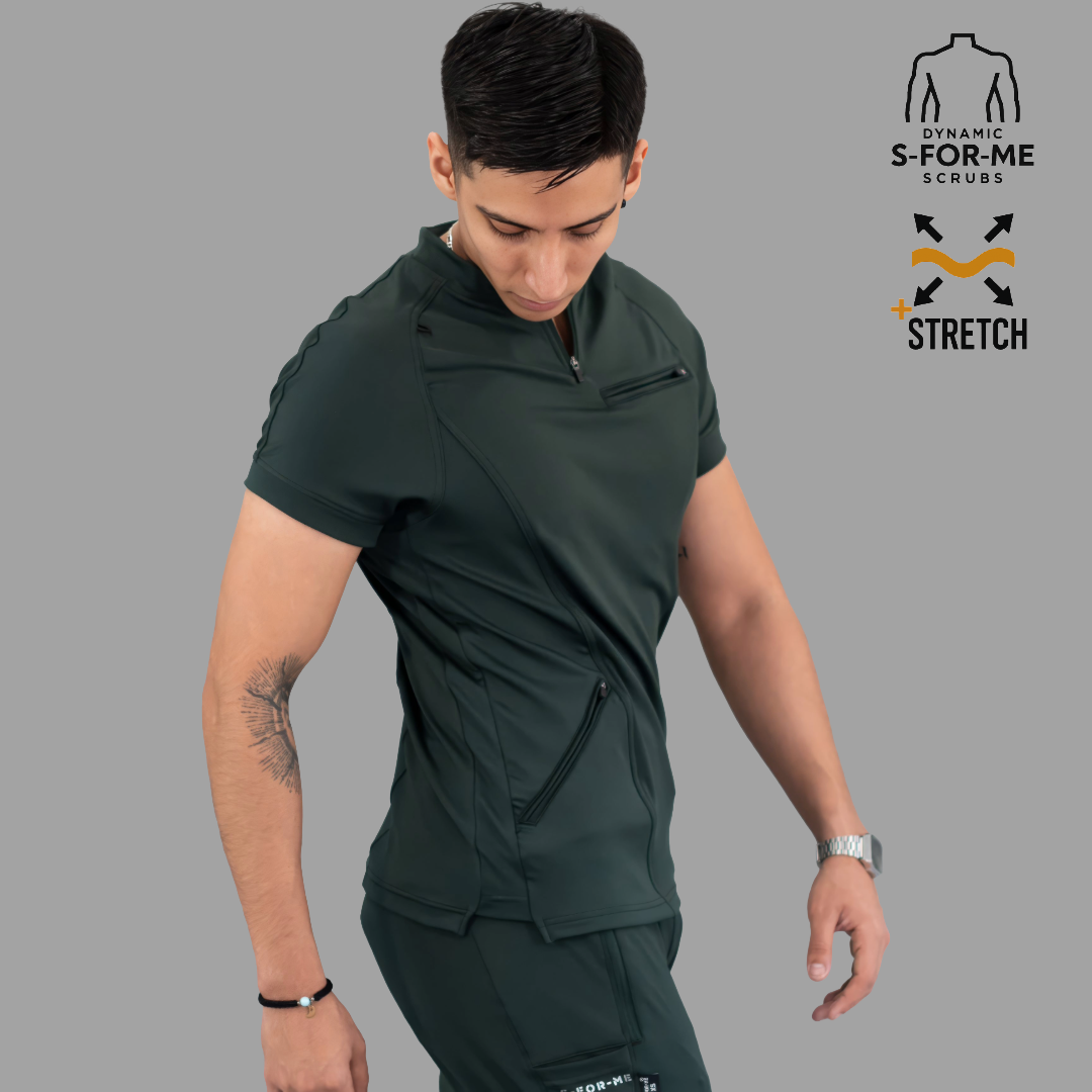 Filipina Quirúrgica 920 Hombre Verde sombra, Scrubs Super Stretch