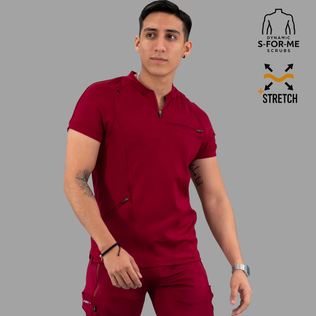 Filipina Quirúrgica 920 Vino Hombre, Scrubs Super Stretch