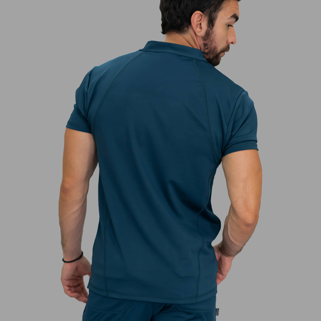 Filipina Quirúrgica Hombre, Airforce (A. Petroleo) Super Stretch, Scrubs 910