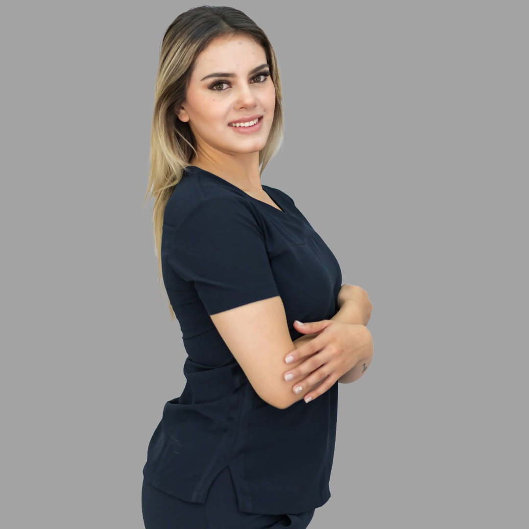 Filipina Mujer 530 Quirúrgica Azul Mno, Scrubs 530
