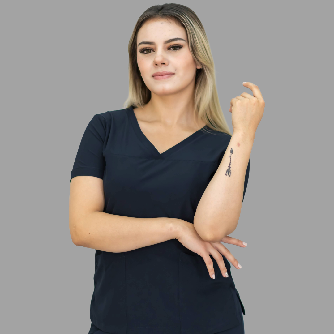 Filipina Mujer 530 Quirúrgica Azul Mno, Scrubs 530
