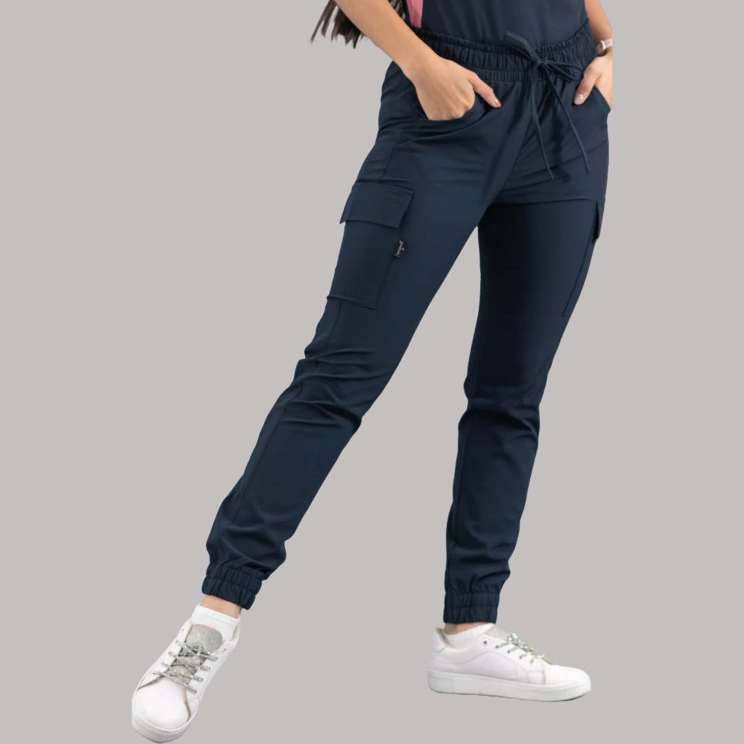 Jogger Quirúrgico Skinny, Azul Mno Mujer, Scrubs 520