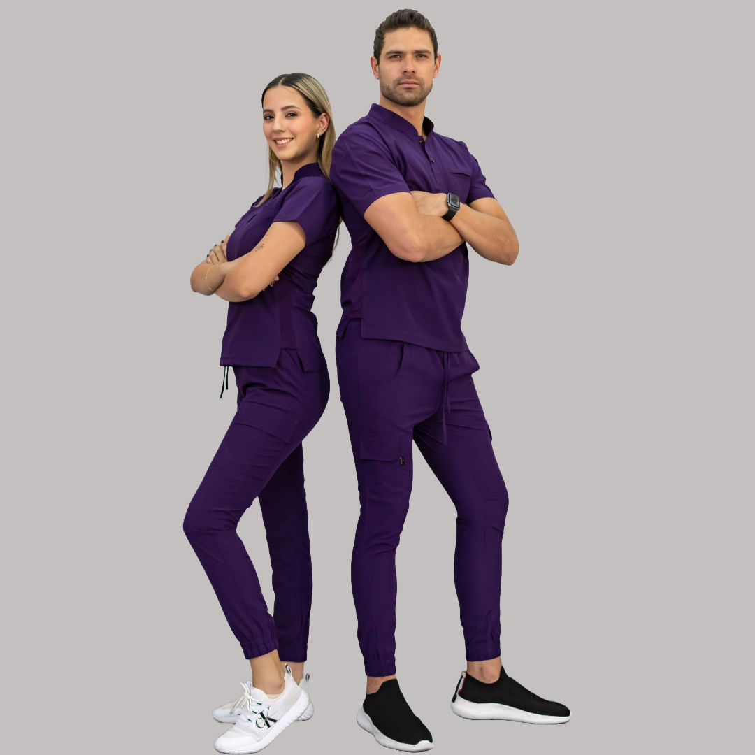 Jogger Quirúrgico Skinny, Morado Mujer, Scrubs 520