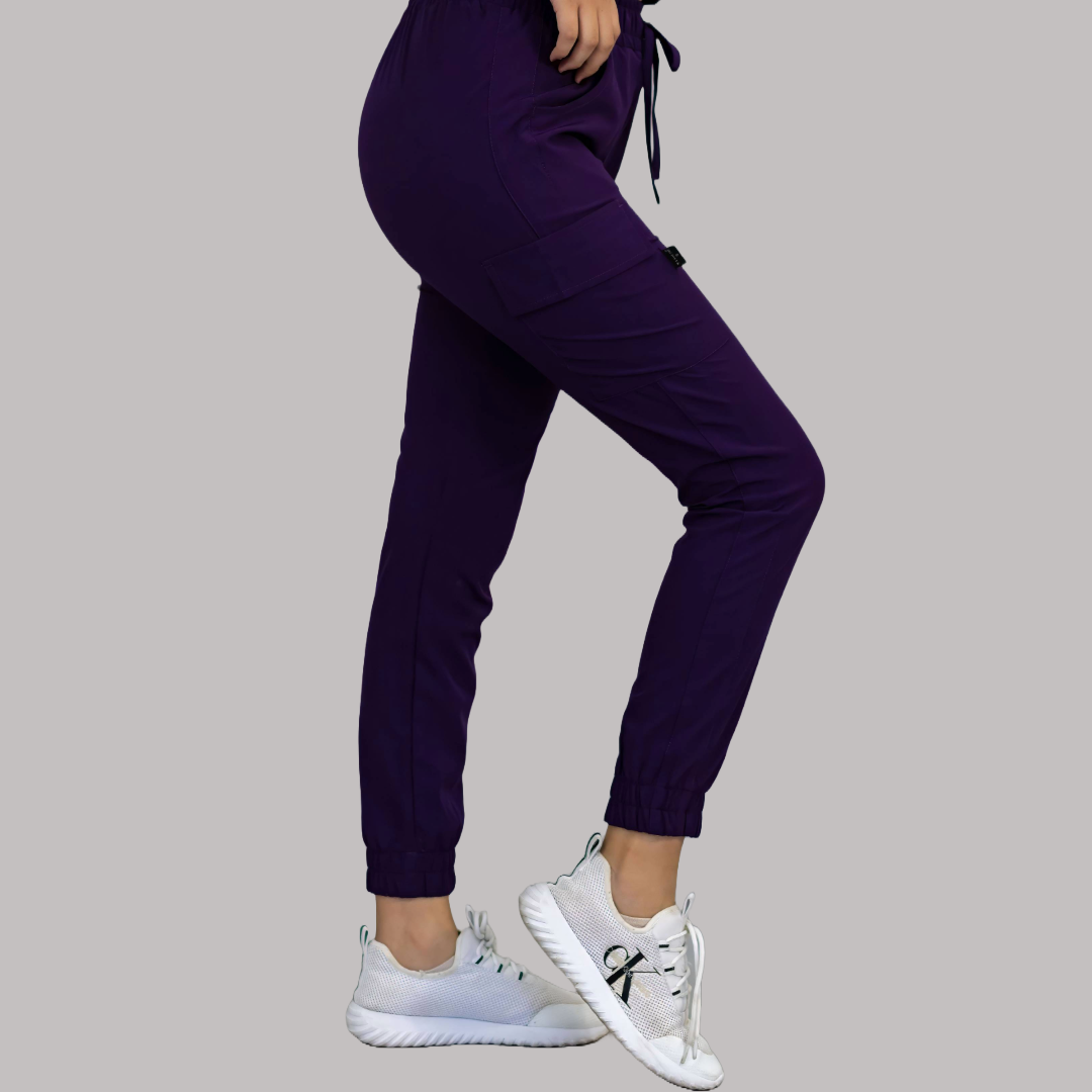 Jogger Quirúrgico Skinny, Morado Mujer, Scrubs 520