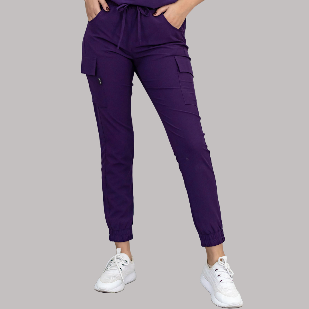 Jogger Quirúrgico Skinny, Morado Mujer, Scrubs 520