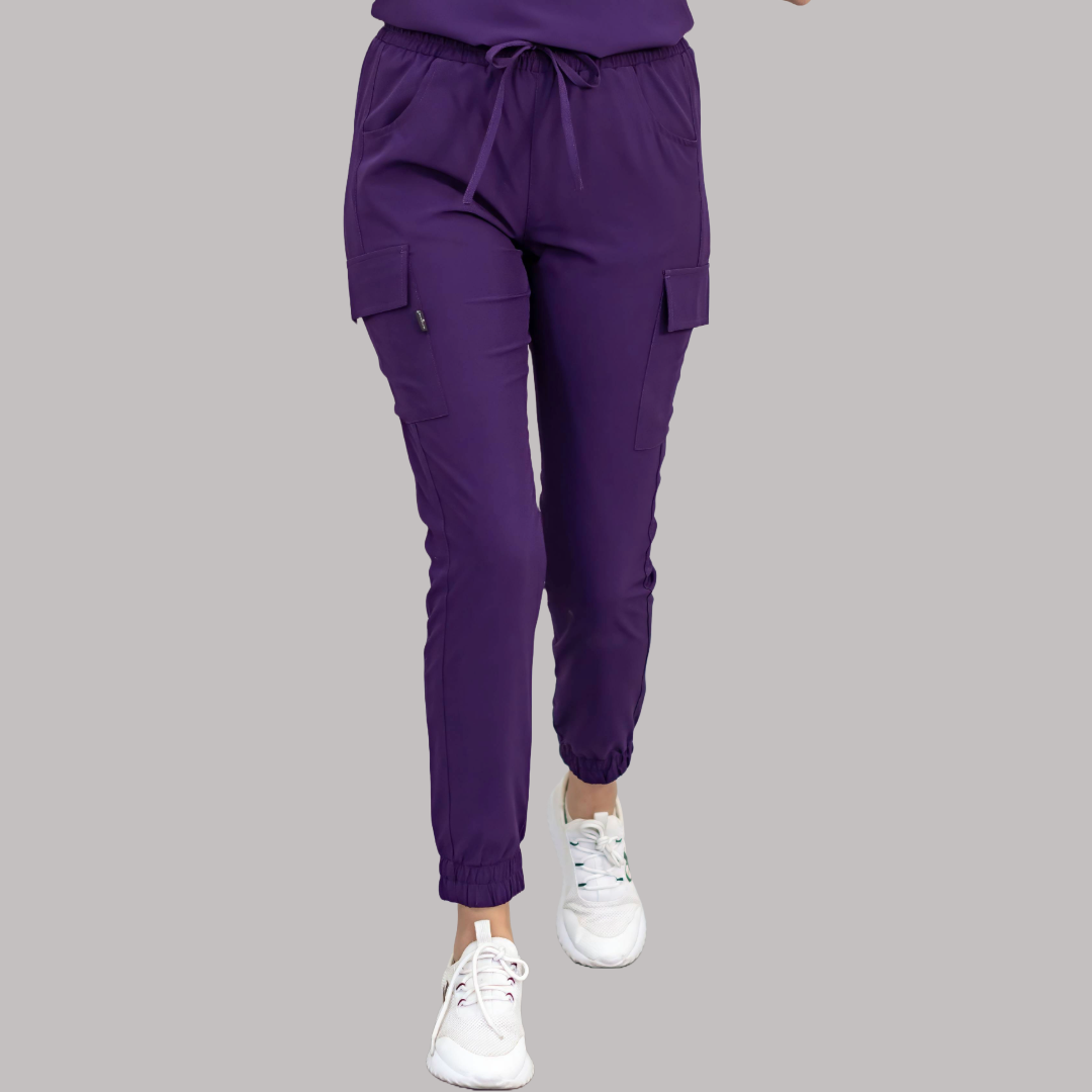 Jogger Quirúrgico Skinny, Morado Mujer, Scrubs 520