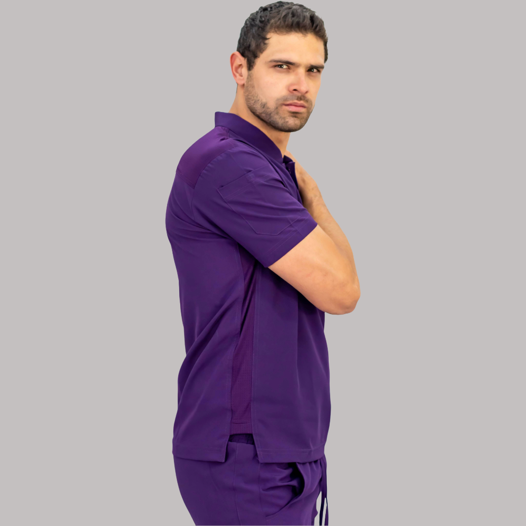 Filipina Quirúrgica Hombre Morado, Scrubs 520