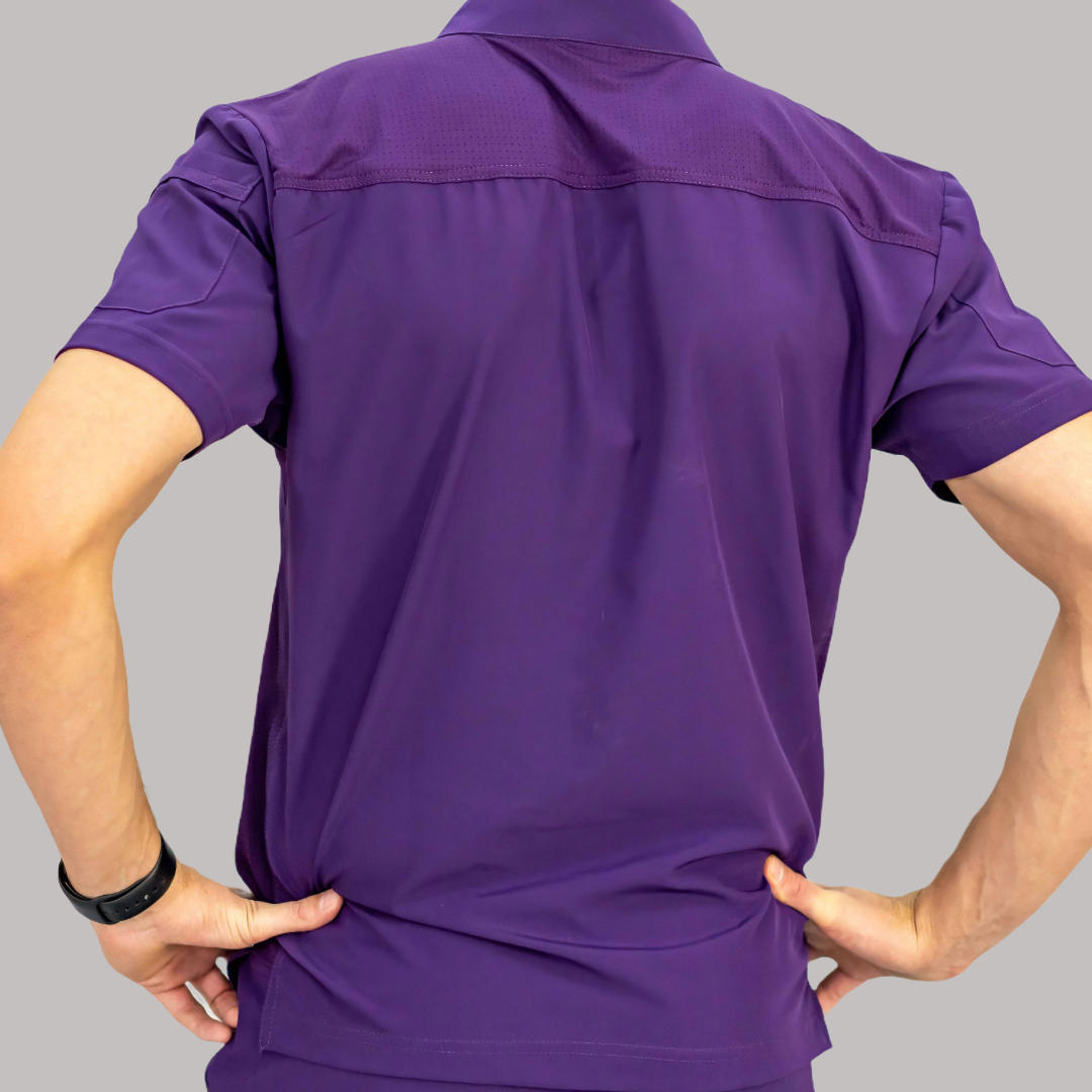 Filipina Quirúrgica Hombre Morado, Scrubs 520