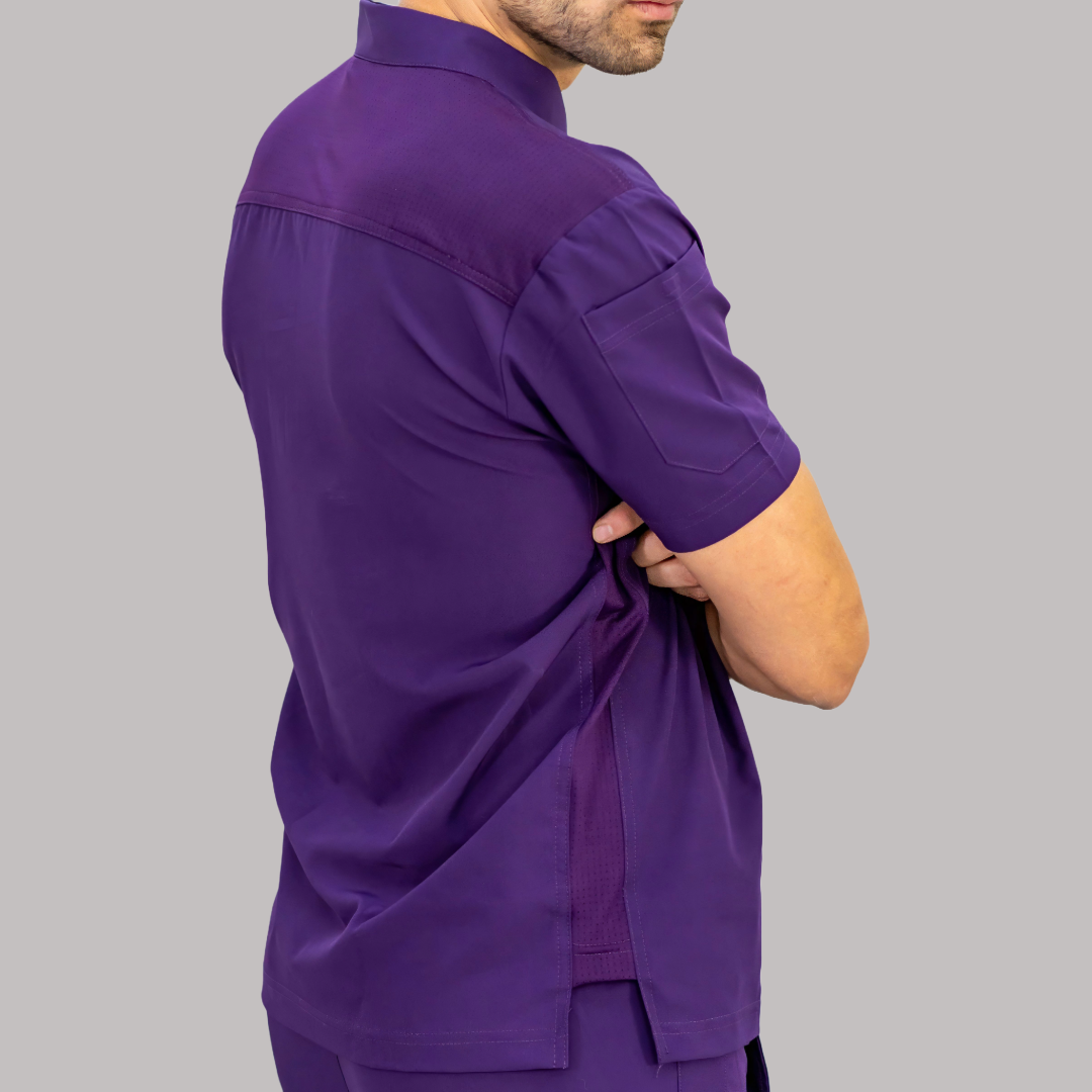 Filipina Quirúrgica Hombre Morado, Scrubs 520