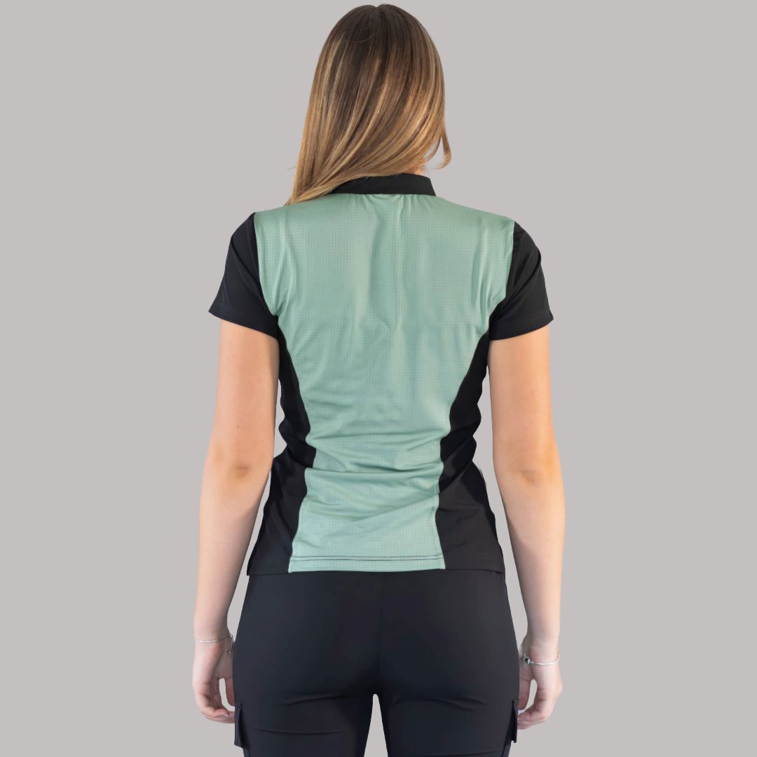 Filipina Quirúrgica Negro/Green Bay, Scrubs 520