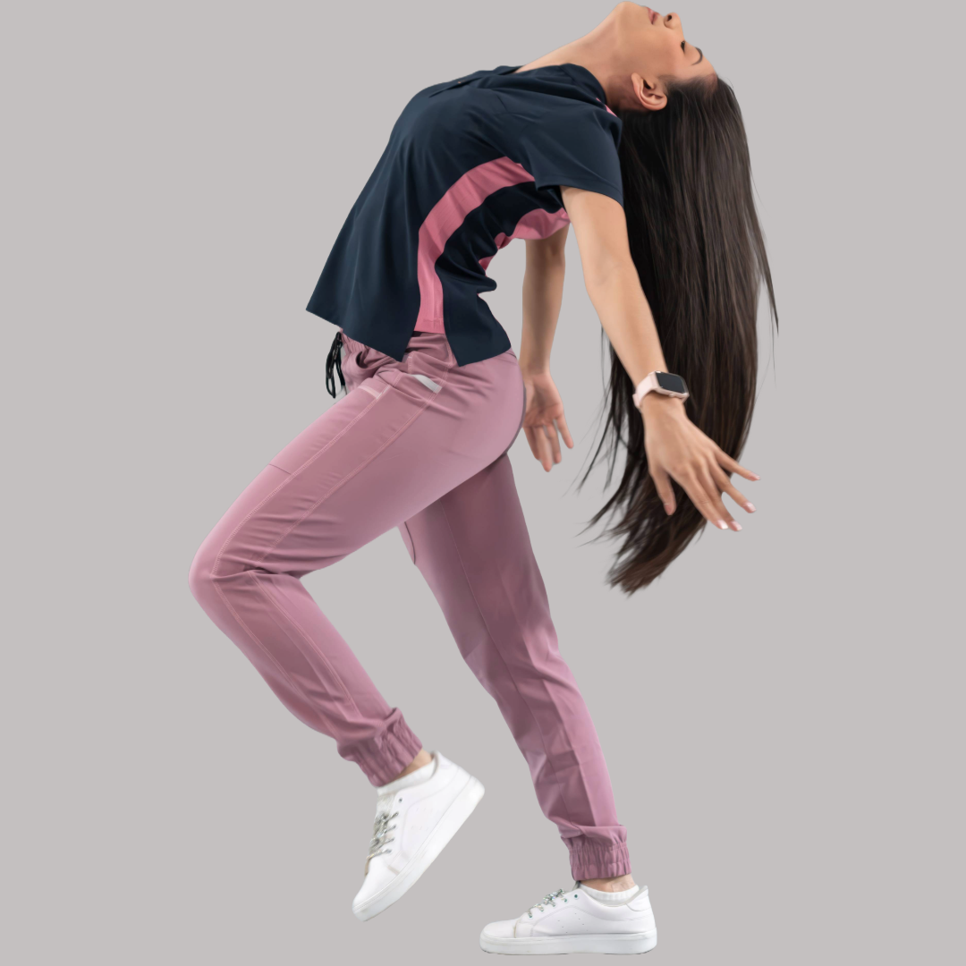 Filipina Quirúrgica Azul Mno./Palo de Rosa Mujer, Scrubs 520