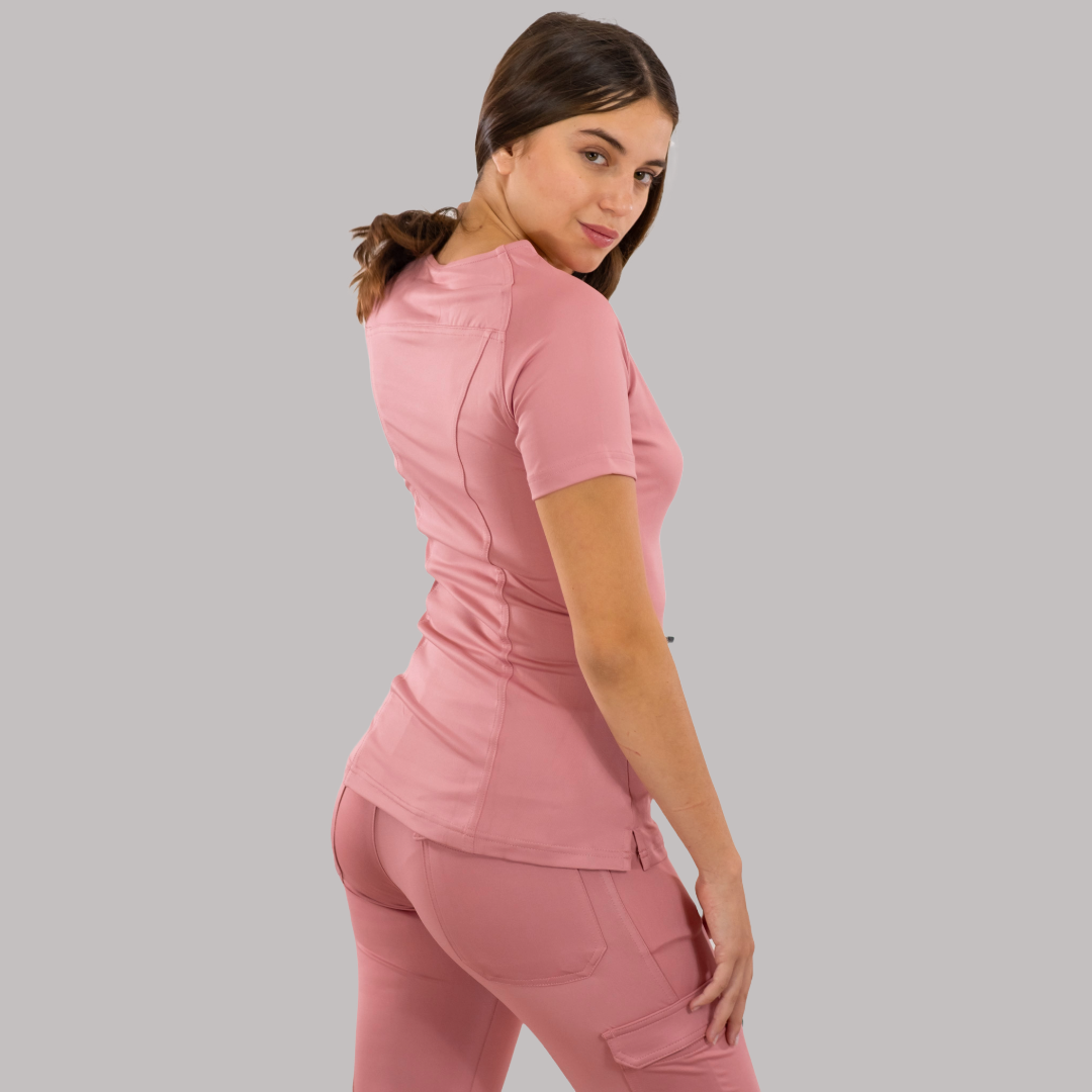 Filipina Quirúrgica, Scrubs Super Stretch Mujer 901 Palo de Rosa