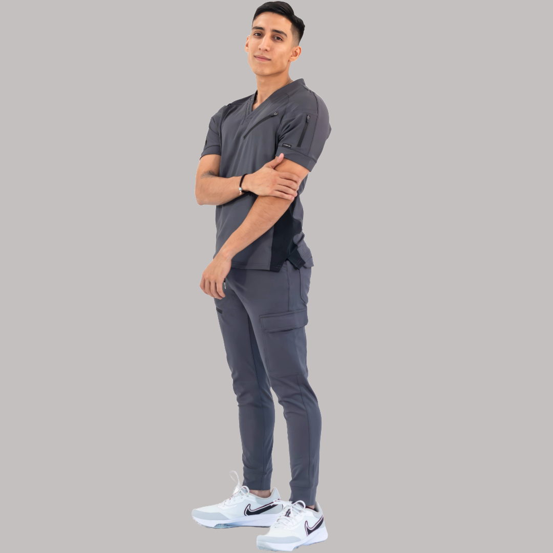Filipina Super Stretch Hombre 905 Gris Oxford