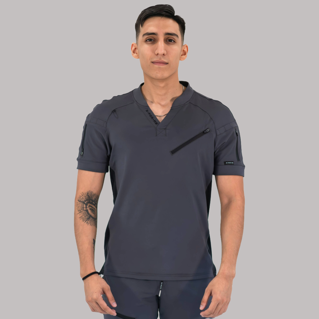 Filipina Super Stretch Hombre 905 Gris Oxford