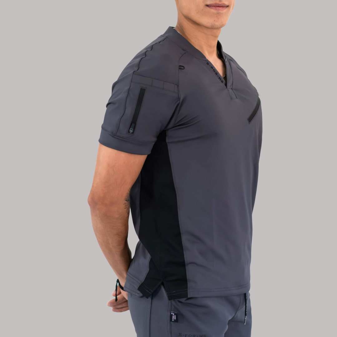 Filipina Super Stretch Hombre 905 Gris Oxford