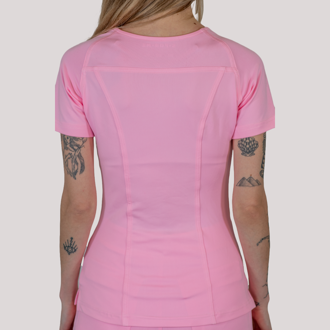 Filipina Quirúrgica, Scrubs Super Stretch Mujer 901 Rosa Pastel