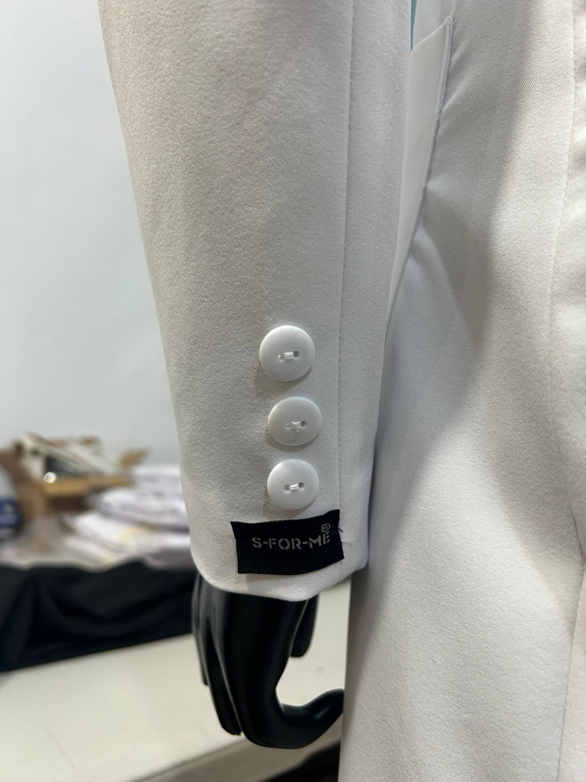 Saco Medico Stretch Alviero Antifluido Dama con Forro