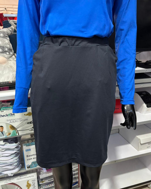 Falda Quirúrgica única Azul Marino Mujer, Scrubs Super Stretch