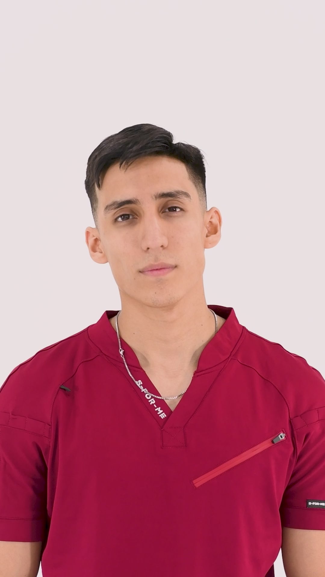 Conjunto Quirúrgico Hombre · Modelo 905 Super Stretch · Vino