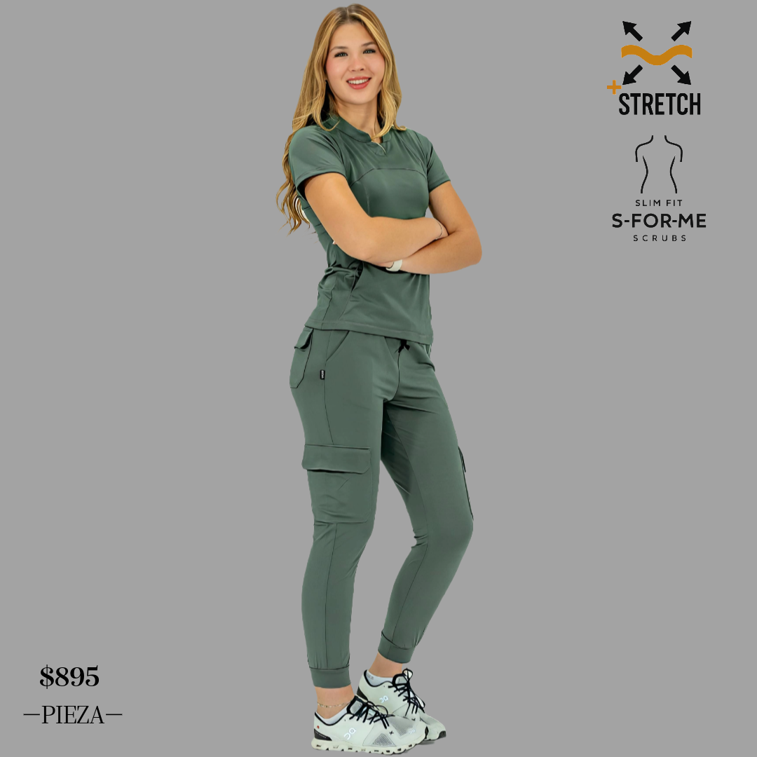 S-FOR-ME Scrubs Mujer 910 Super Stretch, Slim Fit