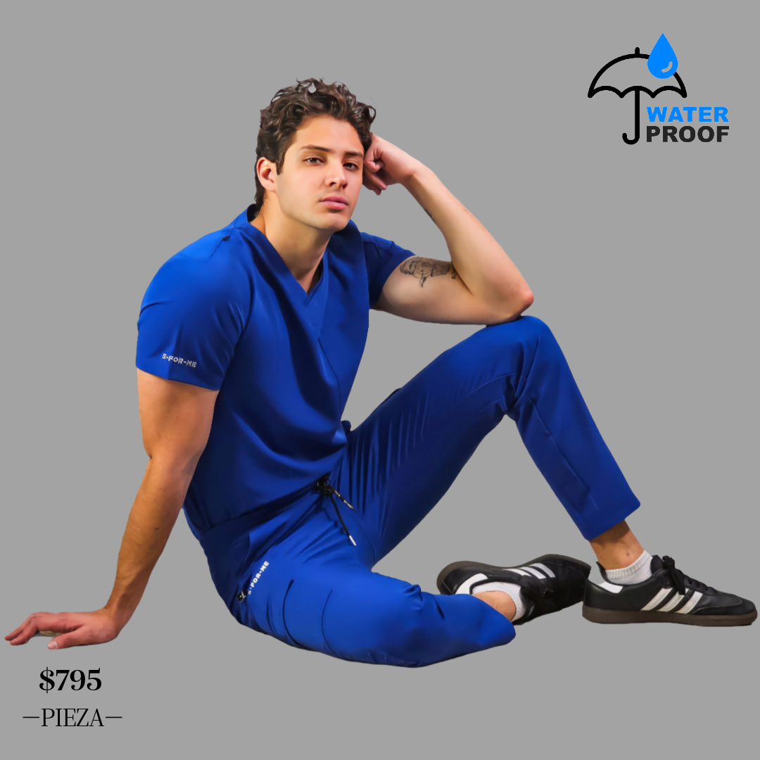S-FOR-ME Scrubs Hombre Estilo 300 Antifluido