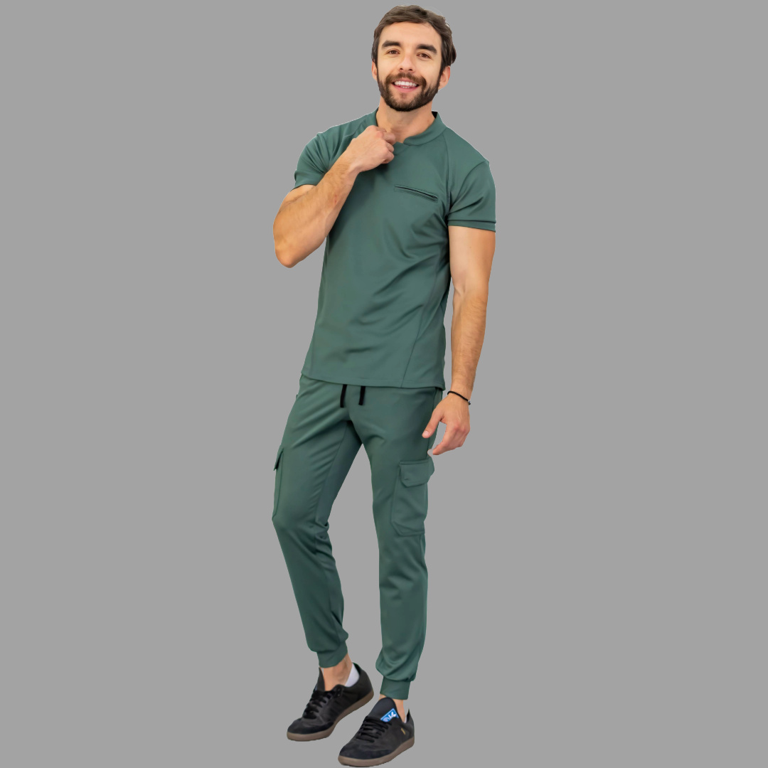 Conjunto (Filipina+Pantalón) Men 910 Super Stretch, Regular Fit