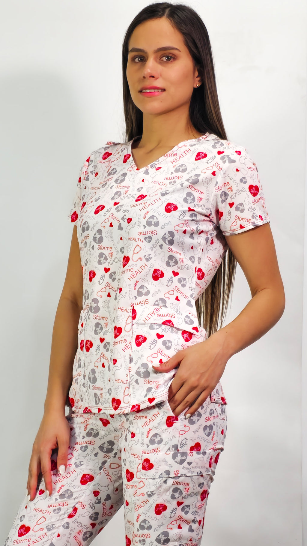 Filipina Quirurgica  600 Dama Health-Sforme, Scrubs Estampados