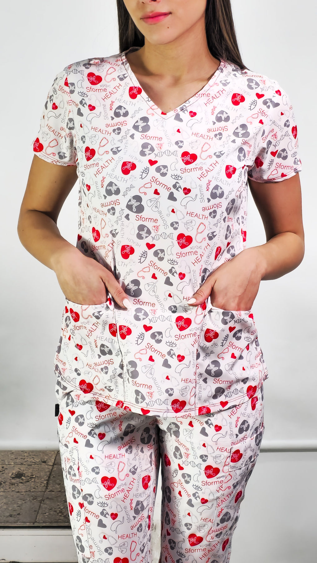 Filipina Quirurgica  600 Dama Health-Sforme, Scrubs Estampados