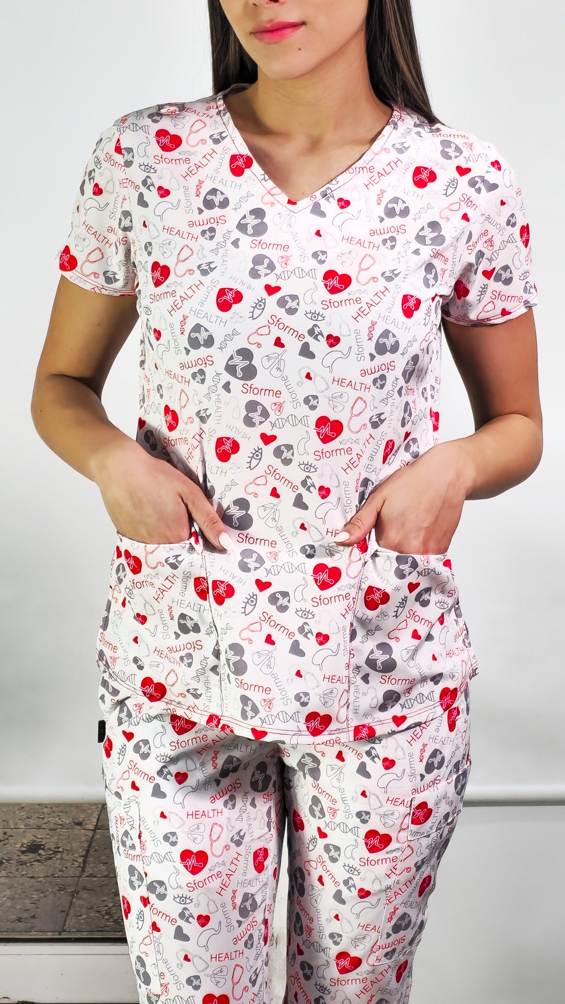 Filipina Quirurgica  600 Dama Health-Sforme, Scrubs Estampados