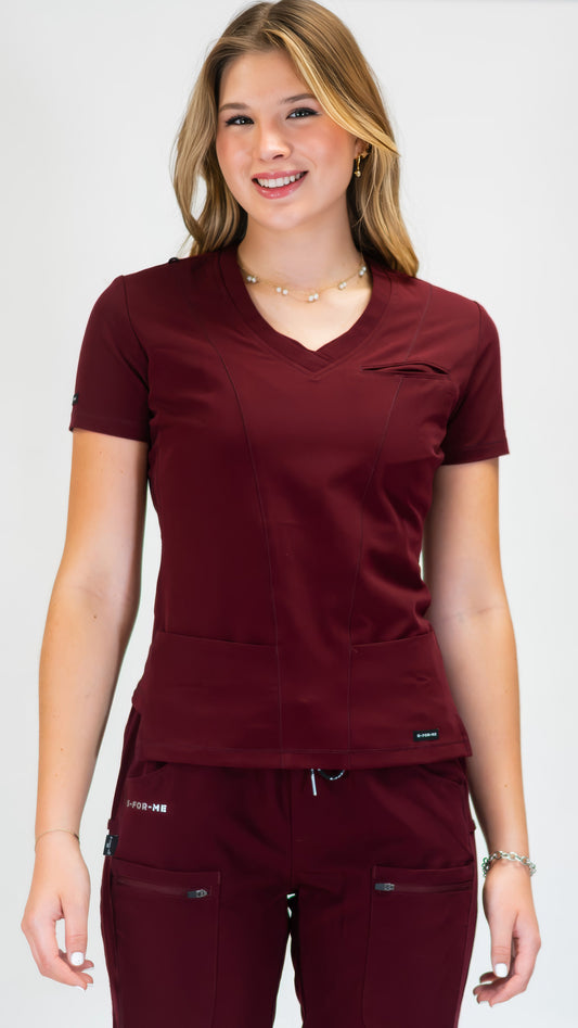 Filipina Quirúrgica Vino Mujer, Scrubs Antifluido Est. 300