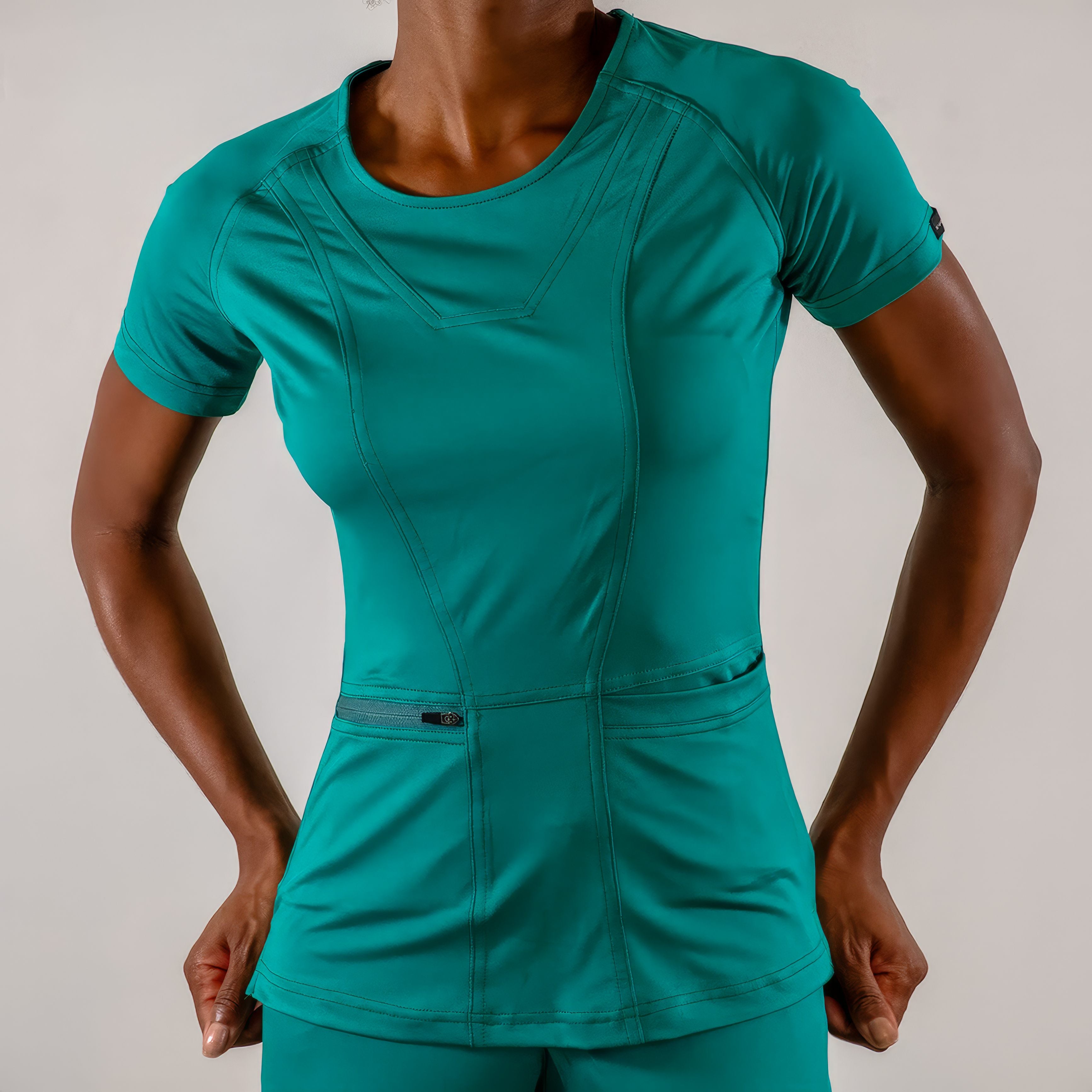 Conjunto Quirúrgico Mujer – Estilo 901 Verde Esmeralda | Super Stretch