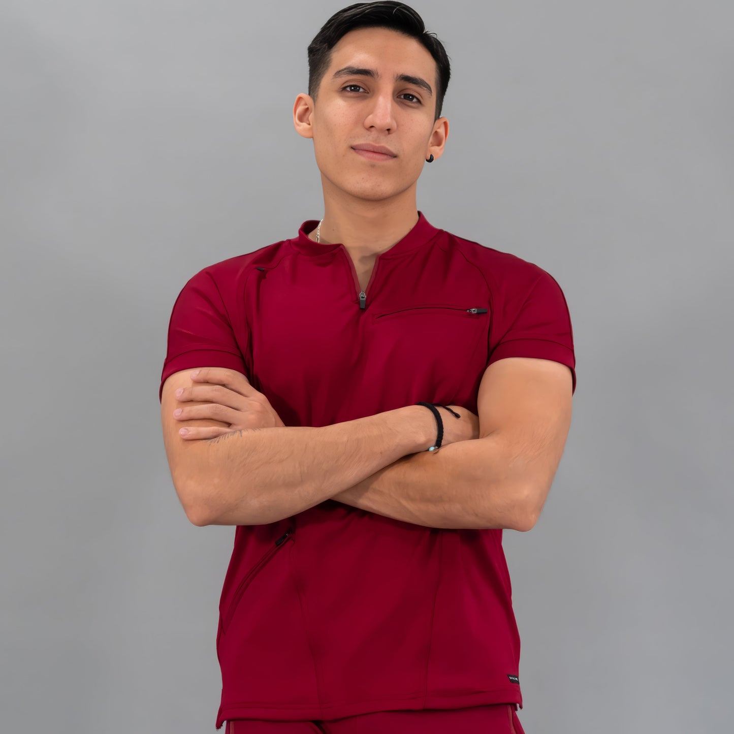 Conjunto Quirúrgico Super Stretch Hombre – Estilo 920 Vino