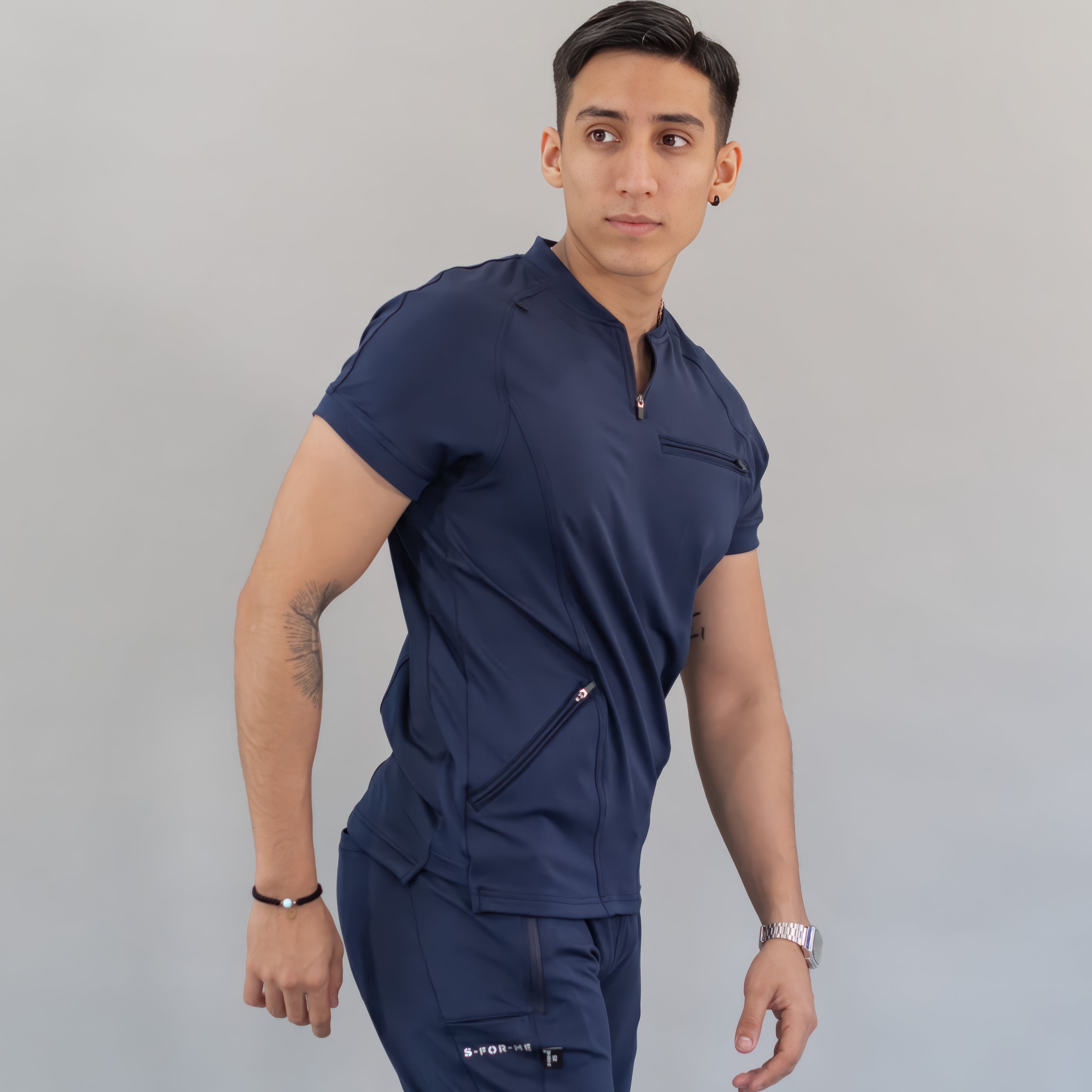 Conjunto Quirúrgico Super Stretch Hombre – Estilo 920 Azul Marino