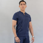 Filipina Médica 920 Azul Marino Super Stretch para Hombre