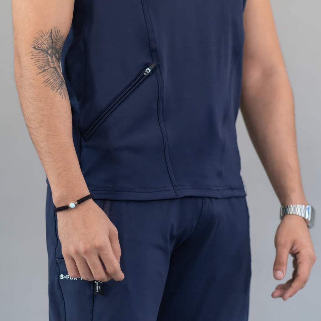 Conjunto Quirúrgico Super Stretch Hombre – Estilo 920 Azul Marino