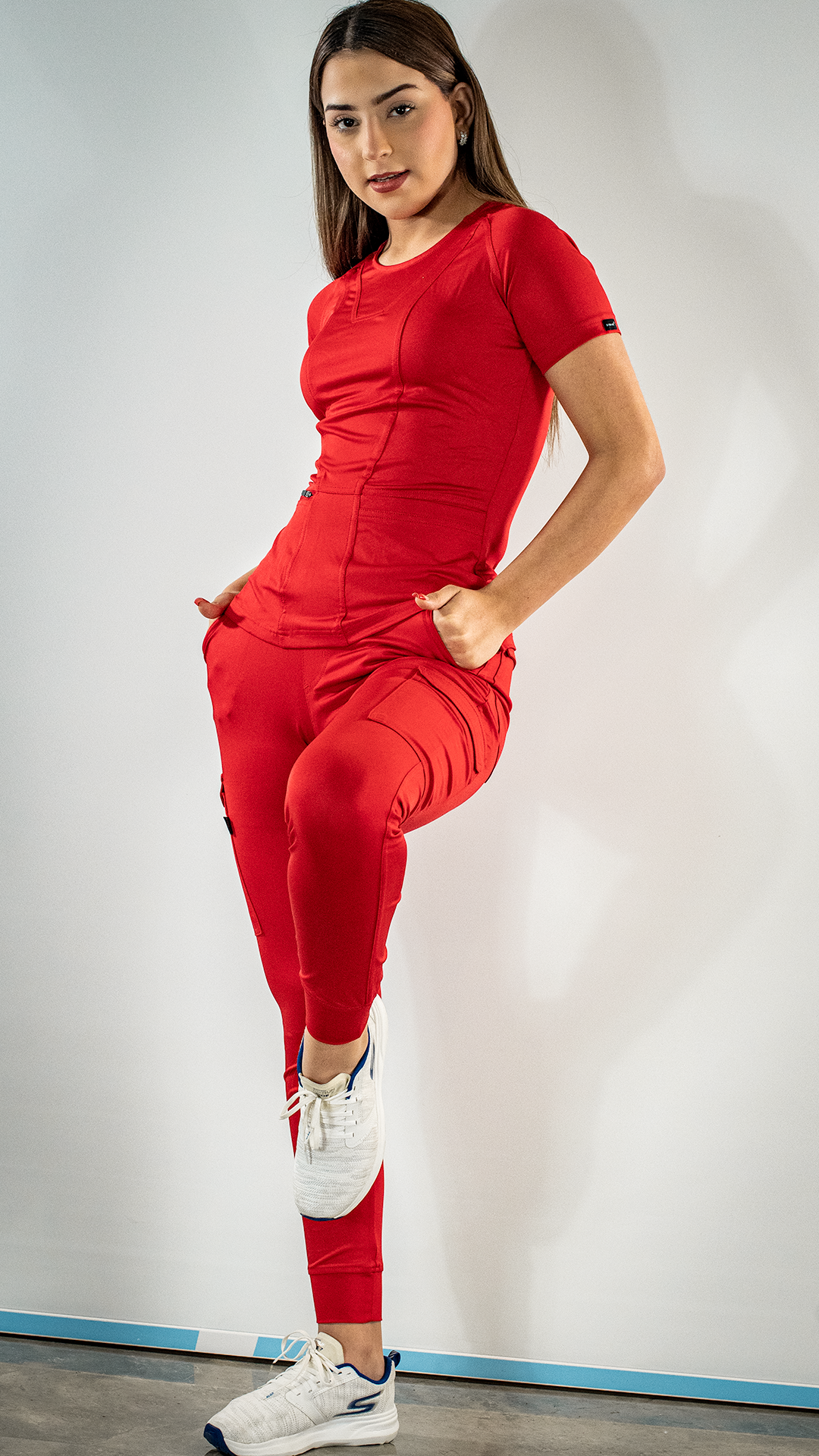 Women’s Jogger 901 Rojo Super Stretch