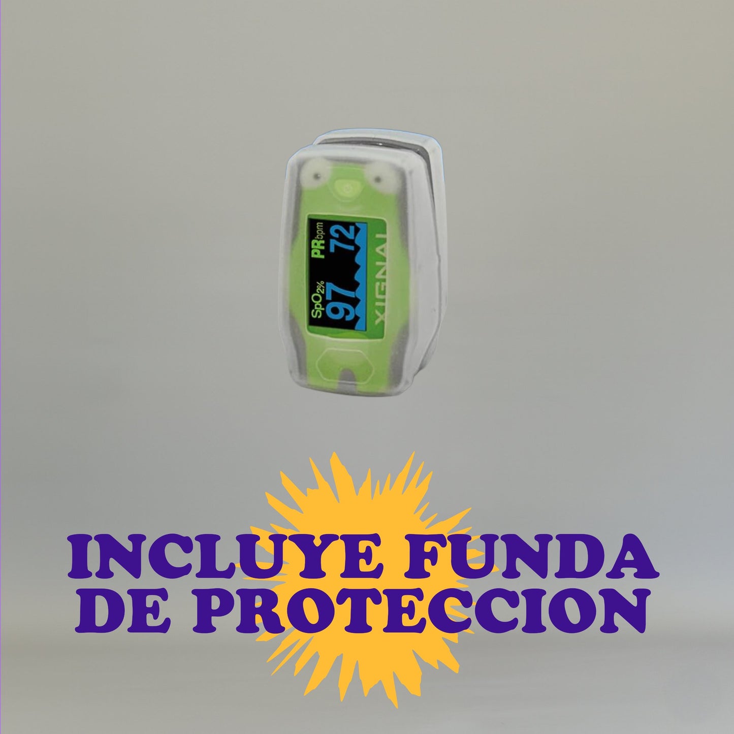 OXIMETRO PEDIATRICO CON FUNDA